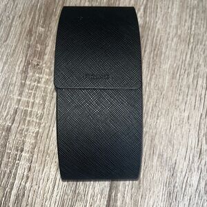 Prada Black Saffiano Leather Eyeglass / Sunglasses Case – Authentic